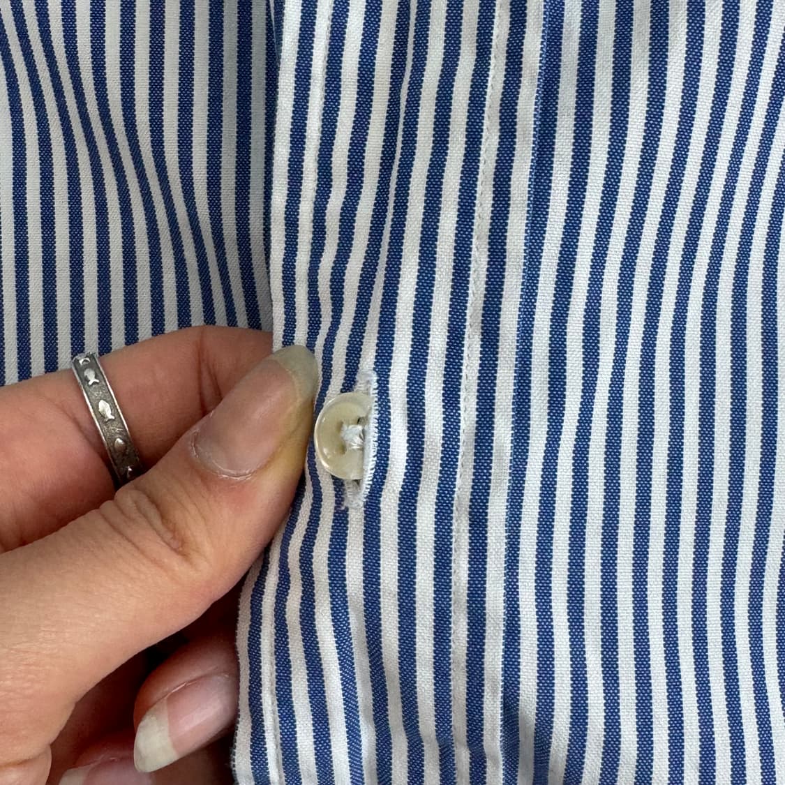 Polo 폴로 네이비포니 네이비 스트라이프 셔츠 상품이미지5