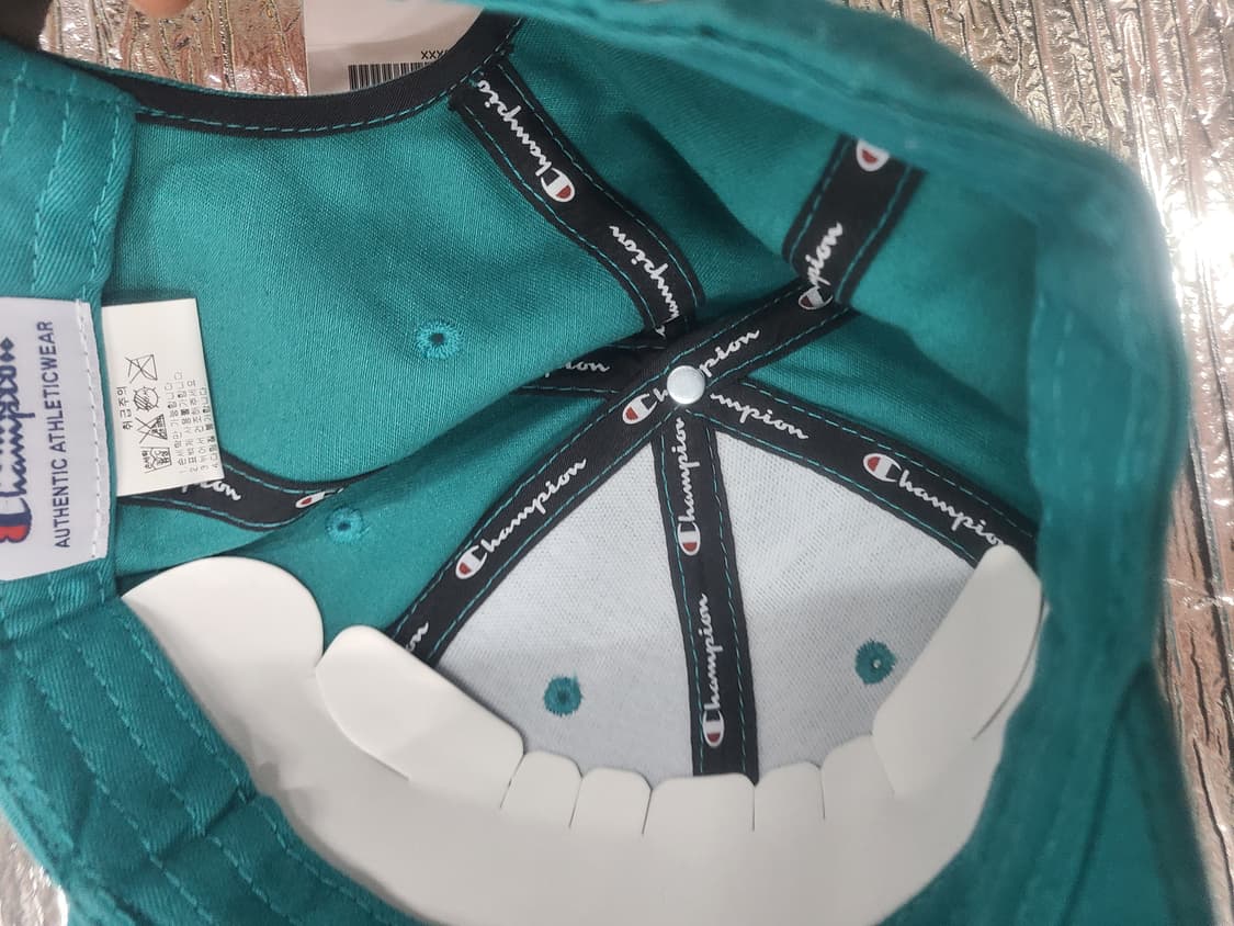 챔피온 볼캡 모자 에메랄드 그린 상품이미지4