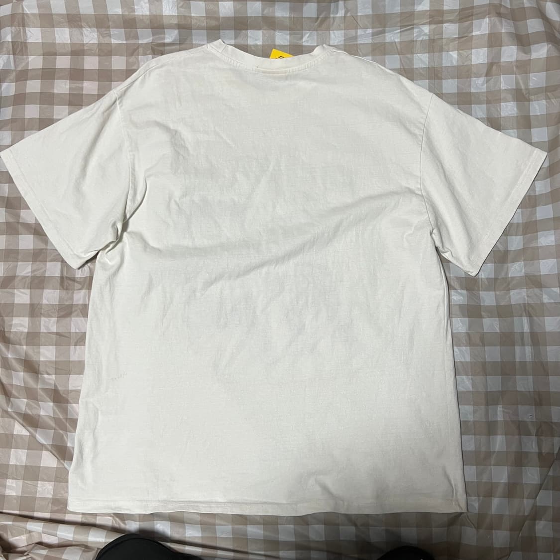 바이어텐션 아케이드 게임 프린팅 반팔 100-105 화이트 반팔티 빈티지 상품이미지3