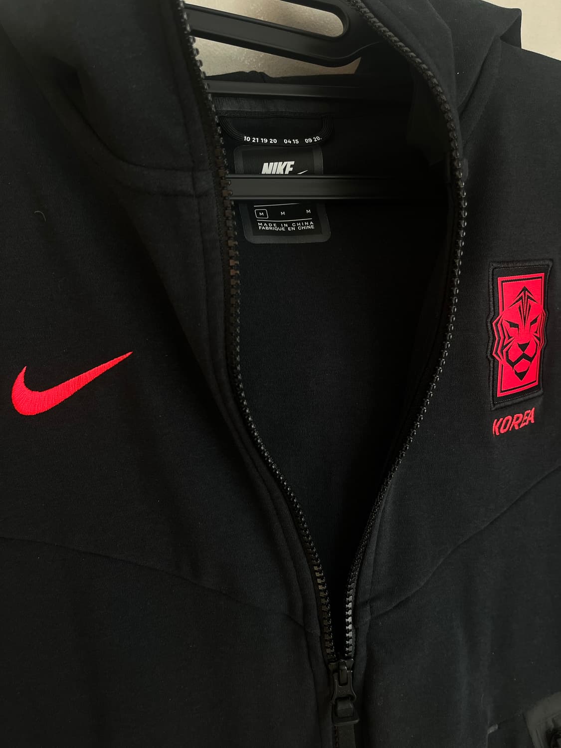 20-22 대한민국 축구 국대 선수지급용 나이키 테크팩 후드집업 상품이미지6