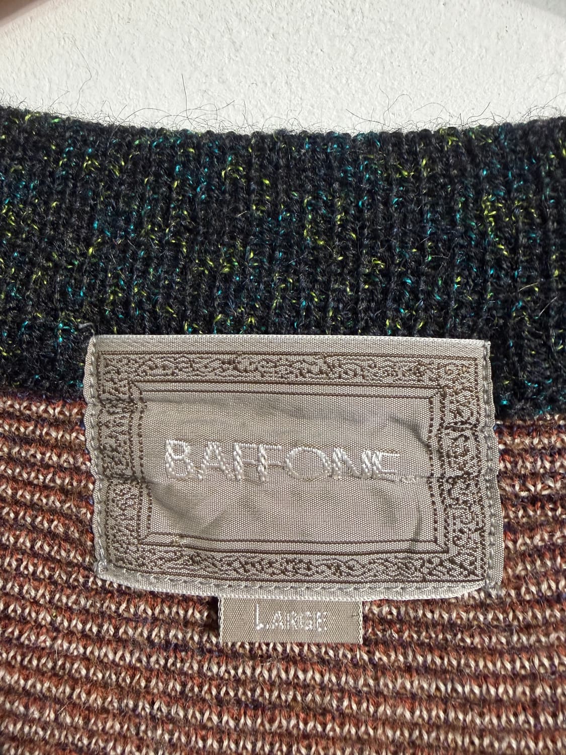 wool 90% 자수 니트 L 상품이미지10