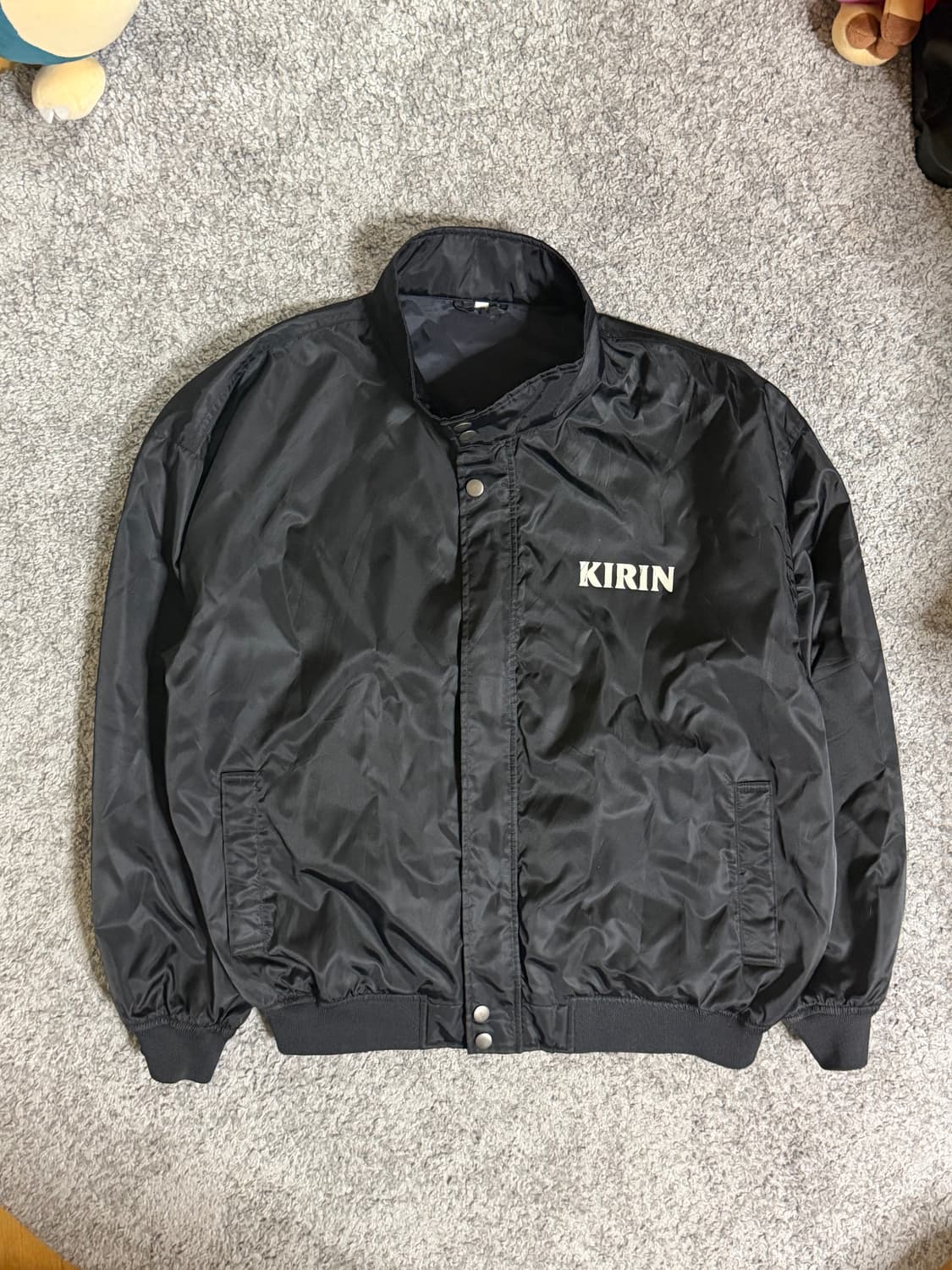 KIRIN BEER 기린 비어 나일론 헤링턴 자켓 상품이미지3