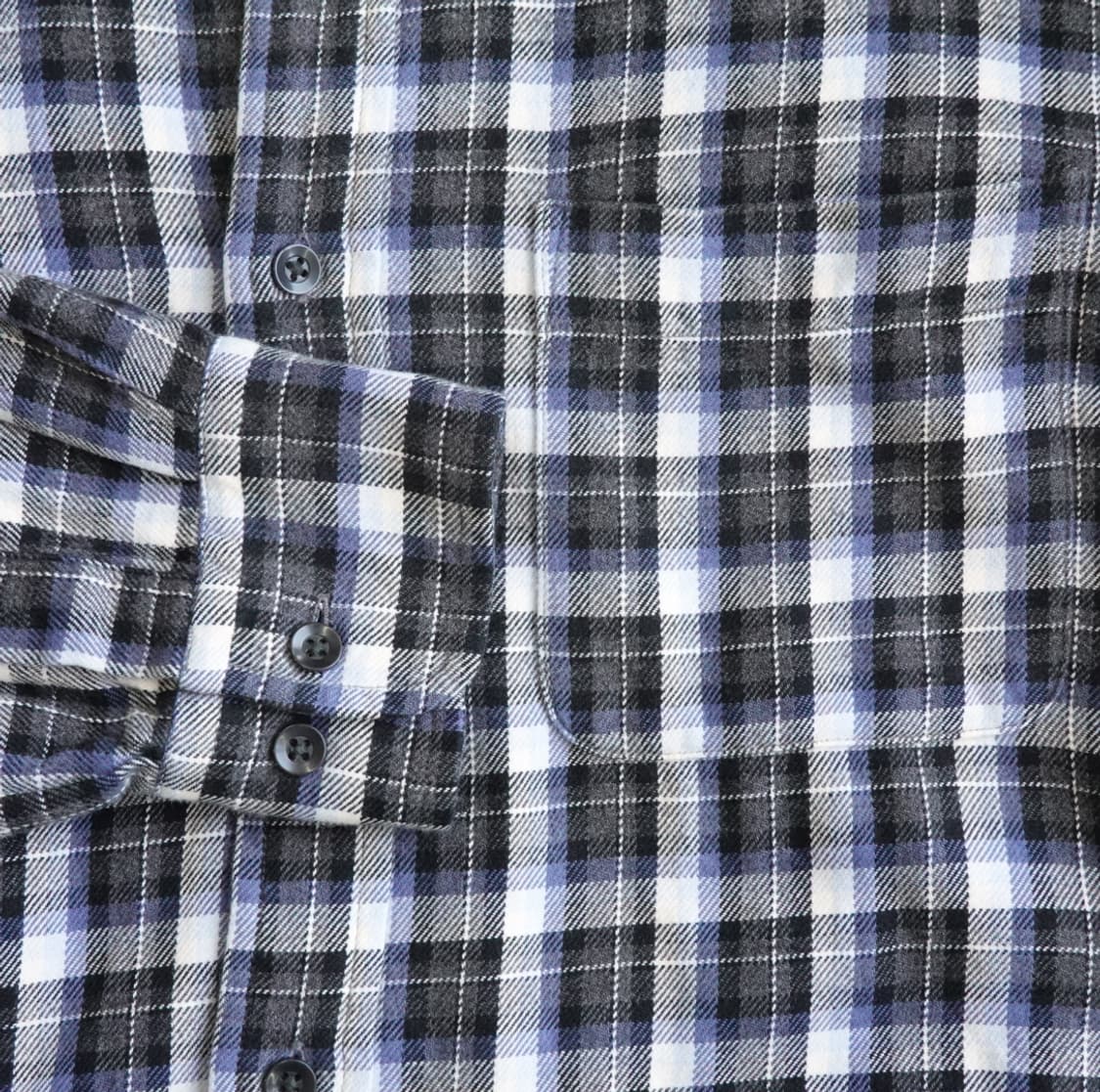 빈티지 체크 셔츠 1980 상품이미지5