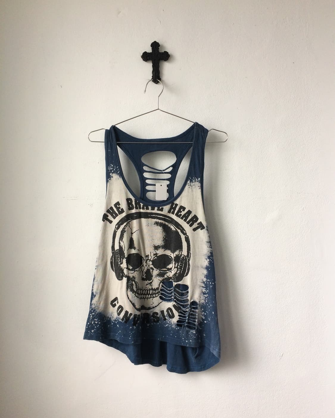 Skull damage sleeveless 상품이미지2