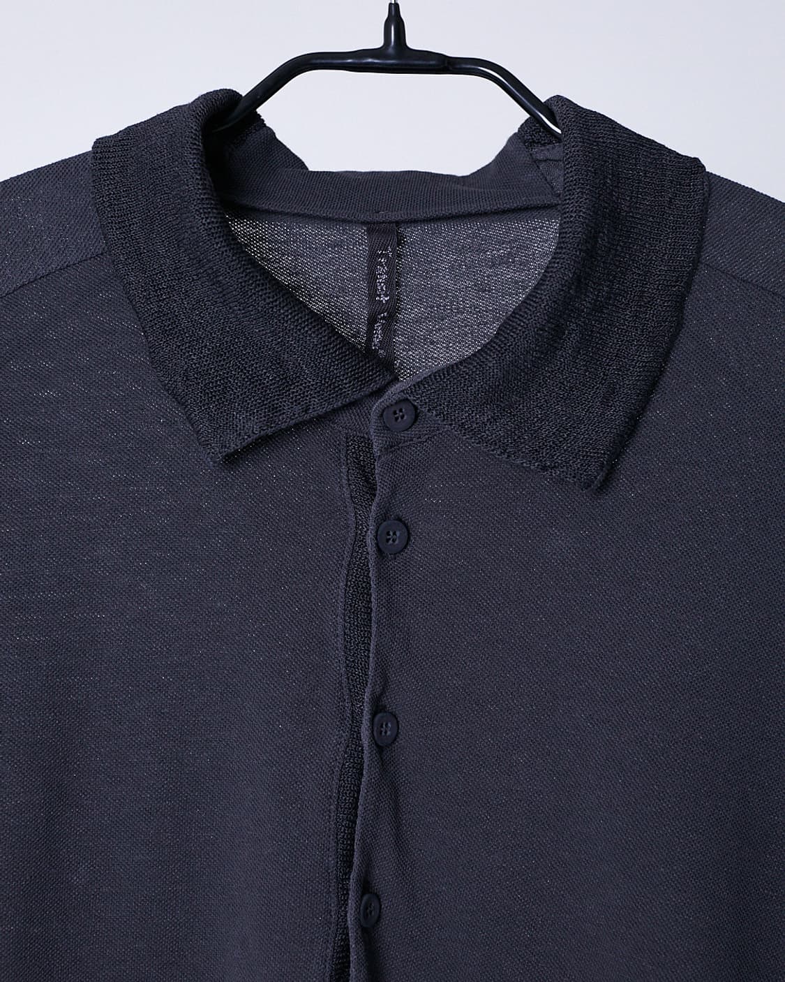 Transit Uomo Cotton Linen Polo T-Shirt 상품이미지2