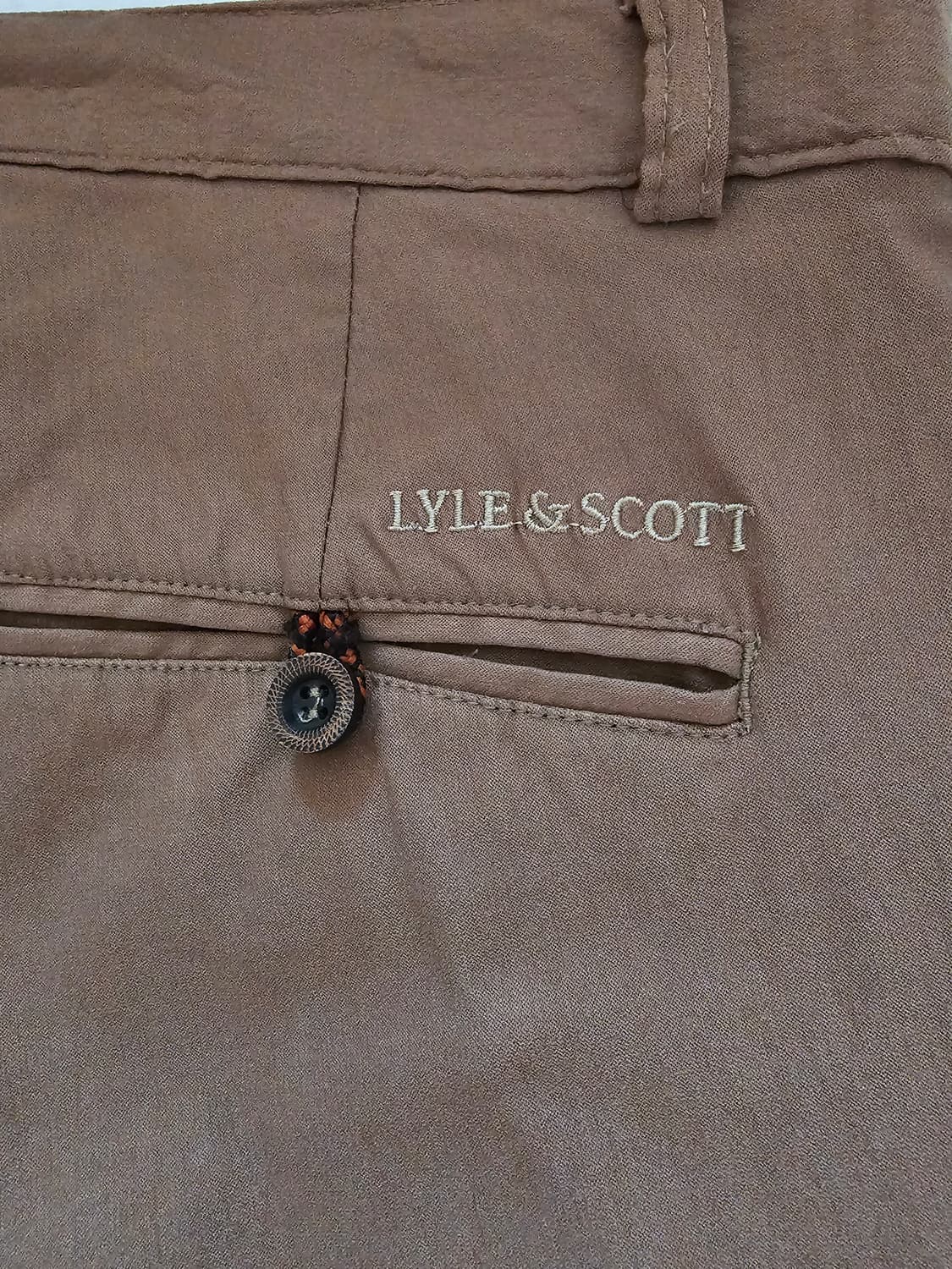 Lyle & Scott GOLF 브라운 치노 팬츠 (34)
 상품이미지4