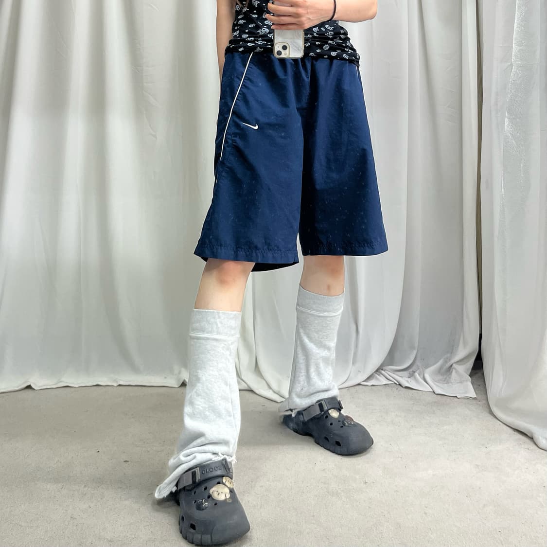 Nike navy shorts 상품이미지1