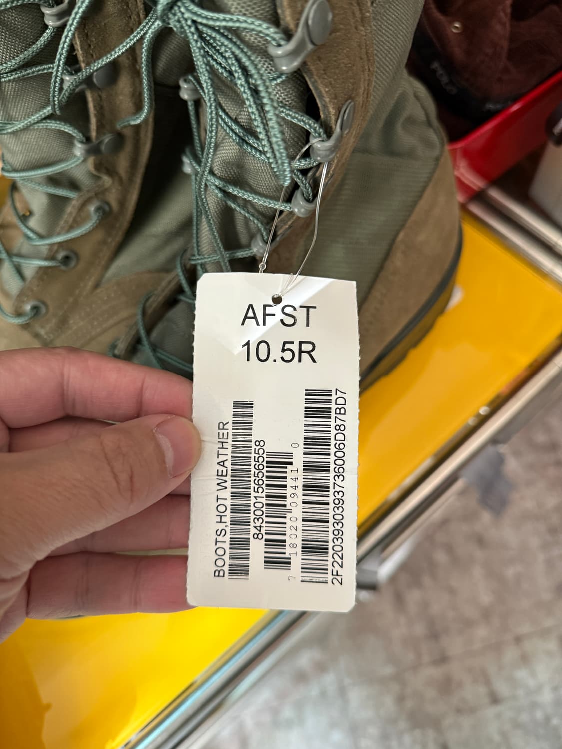 Belleville AFST 사막화 스틸토 부츠 SAGE 10.5R 상품이미지5