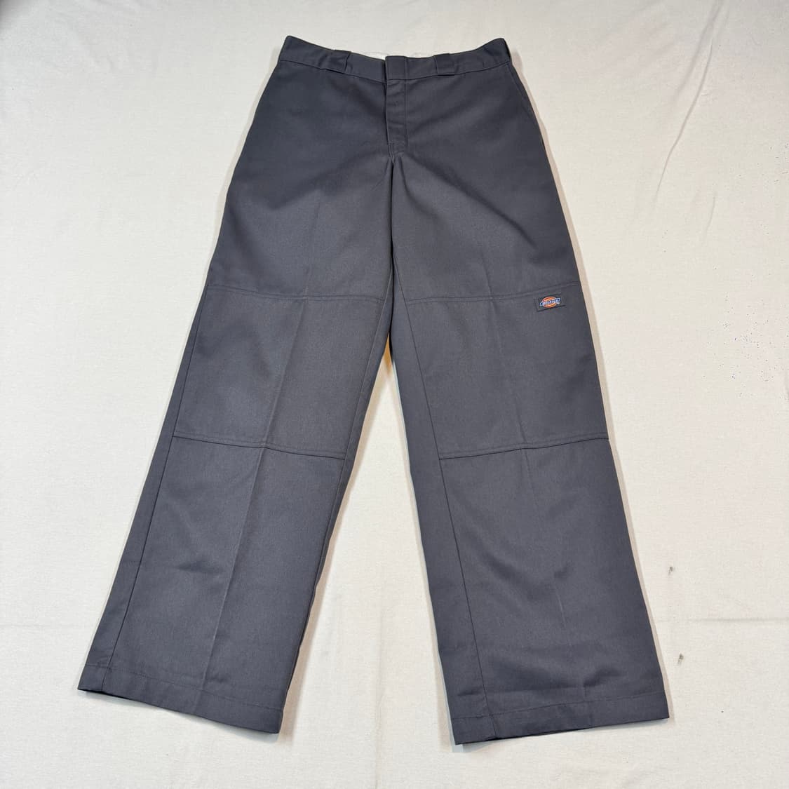 32inch) 디키즈 더블니 면바지 치노팬츠 차콜 그레이 상품이미지4