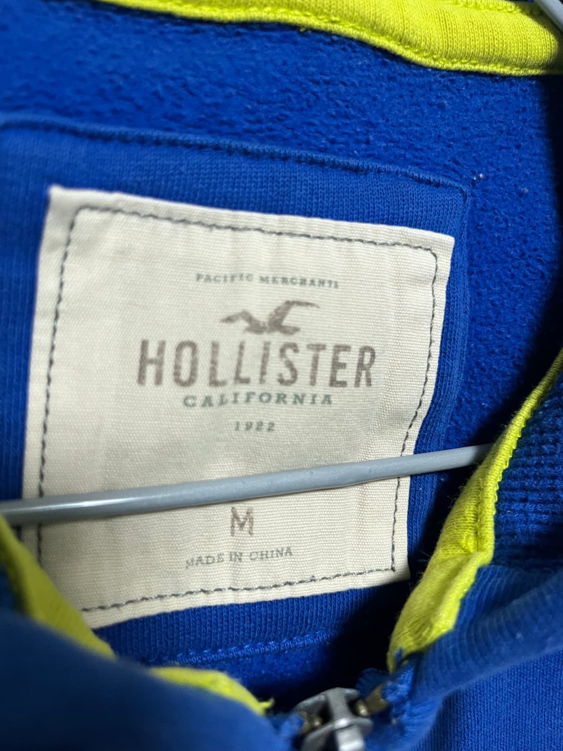 홀리스터 블루 캘리포니아 후드집업 상품이미지4