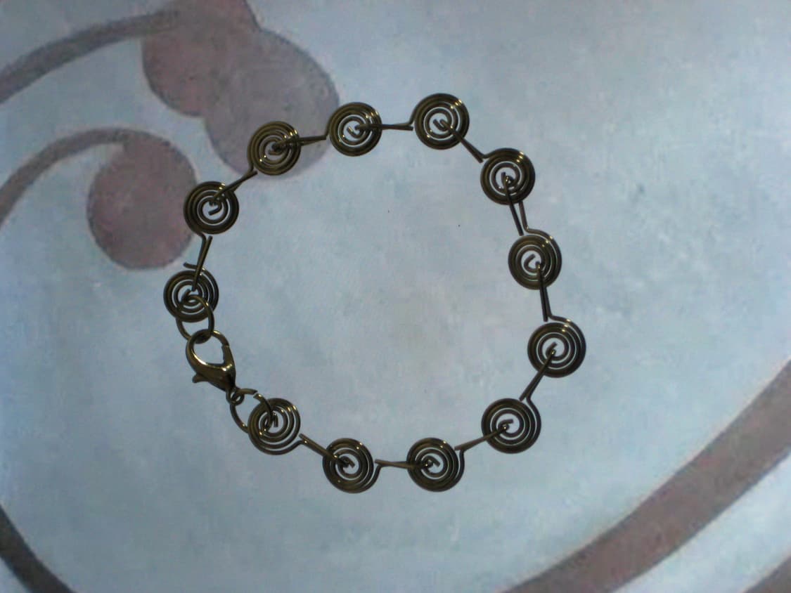 캐피탈 골뱅이 써지컬 체인 팔찌  상품이미지6