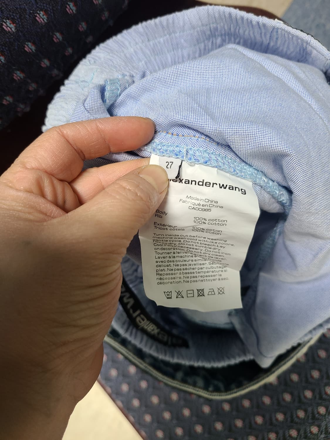 알렉산더왕 데님 반바지 상품이미지5