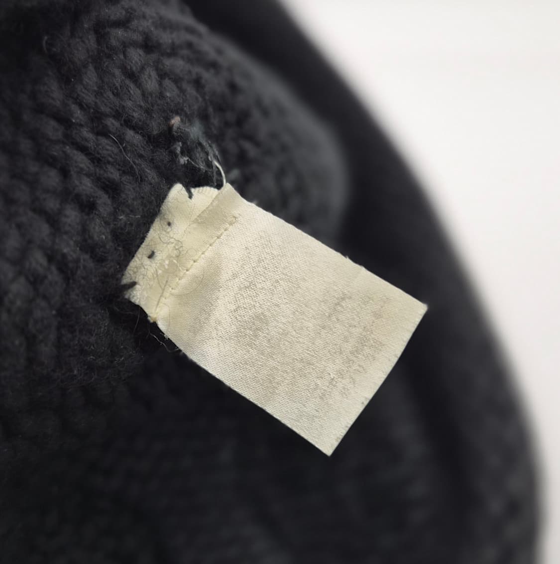 크롬하츠 정품 BS 플레르 레더 패치 캐시미어 비니 구형 상품이미지7