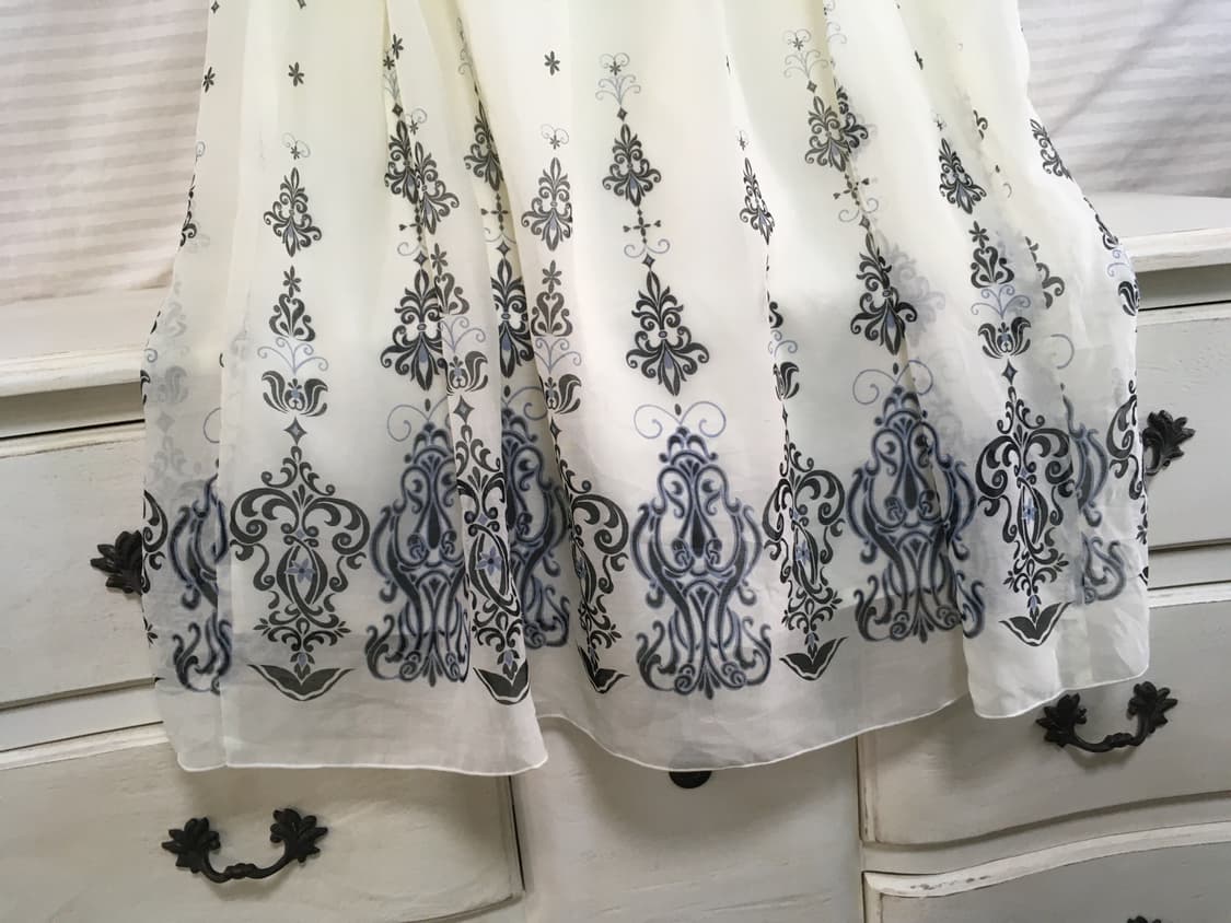 vintage ivory antique long skirt 상품이미지6