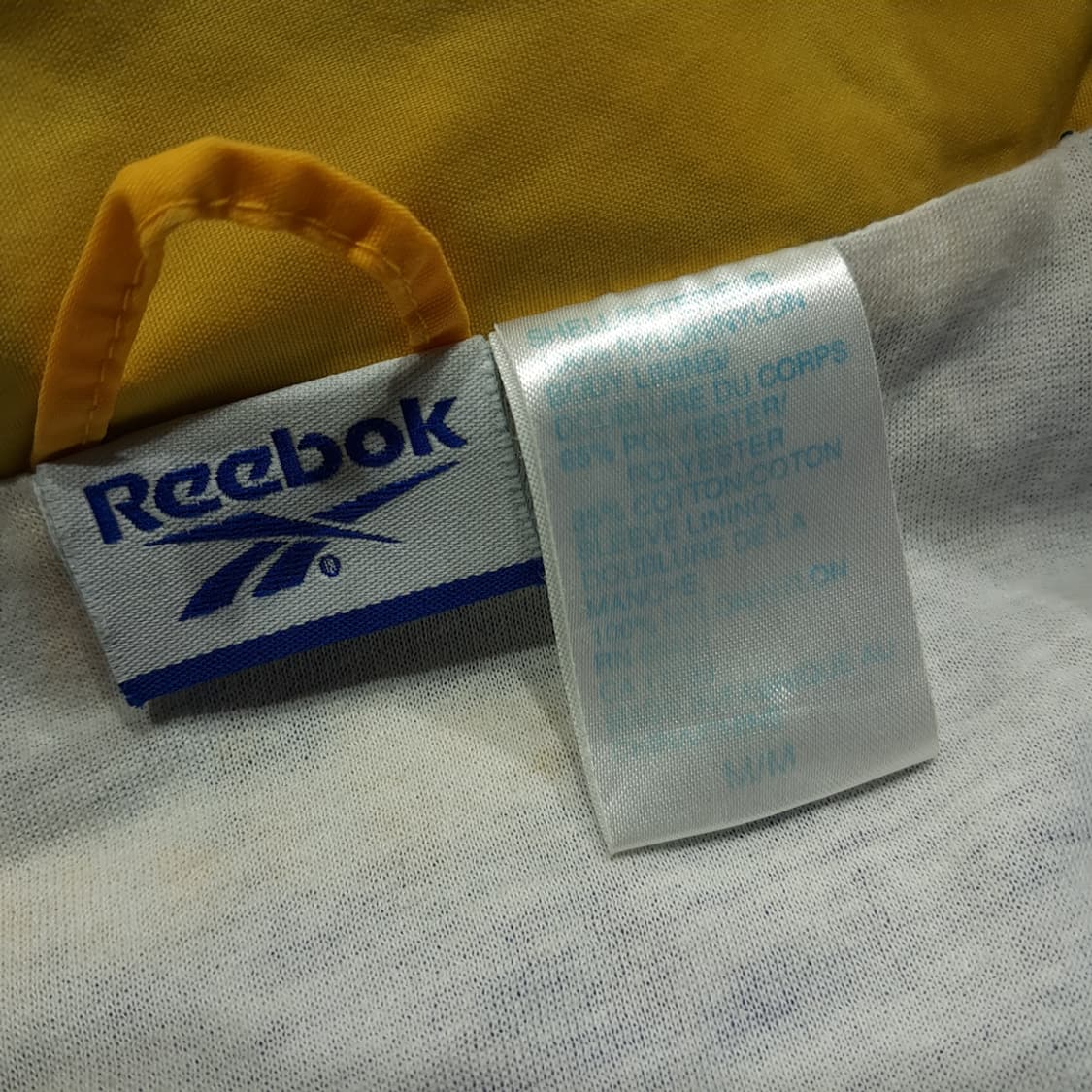 CK061 M 리복 90s 올드스쿨 블루&네이비 컬러블록 자켓 상품이미지5