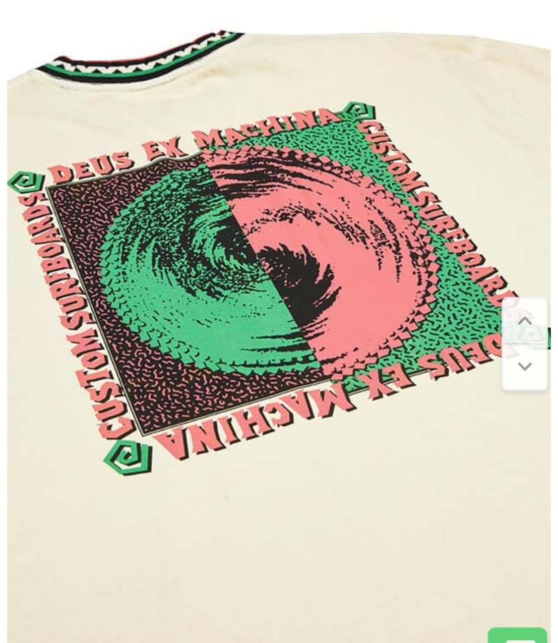 Deus 반팔티 splits tee (dirty white) 상품이미지3