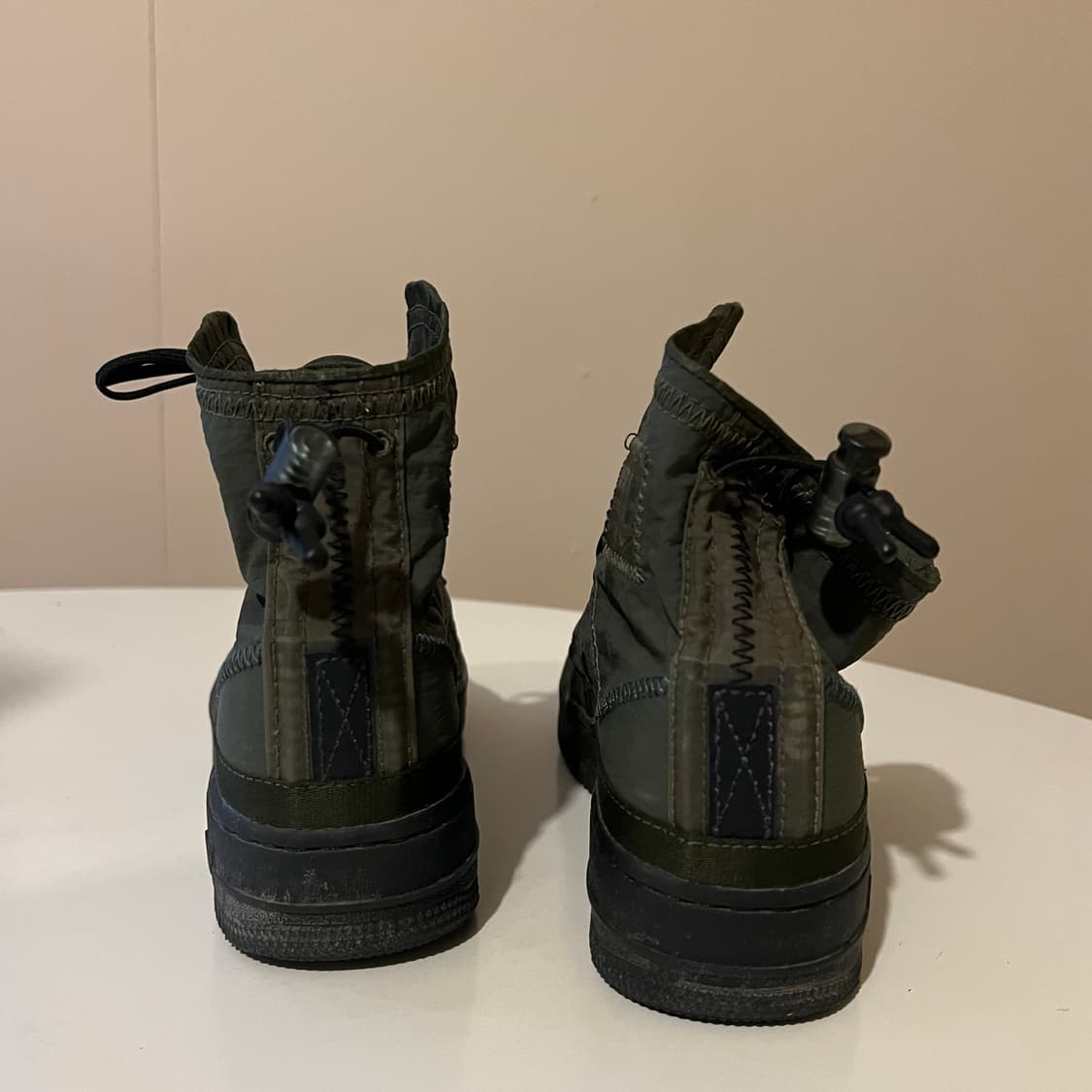 나이키 에어 포스 1 쉘 부츠 카키 그린 상품이미지3