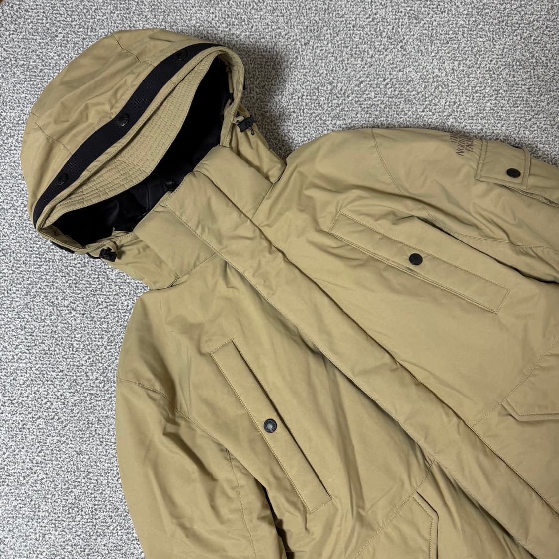 노스페이스 화이트라벨 덕다운 패딩 M 상품이미지6