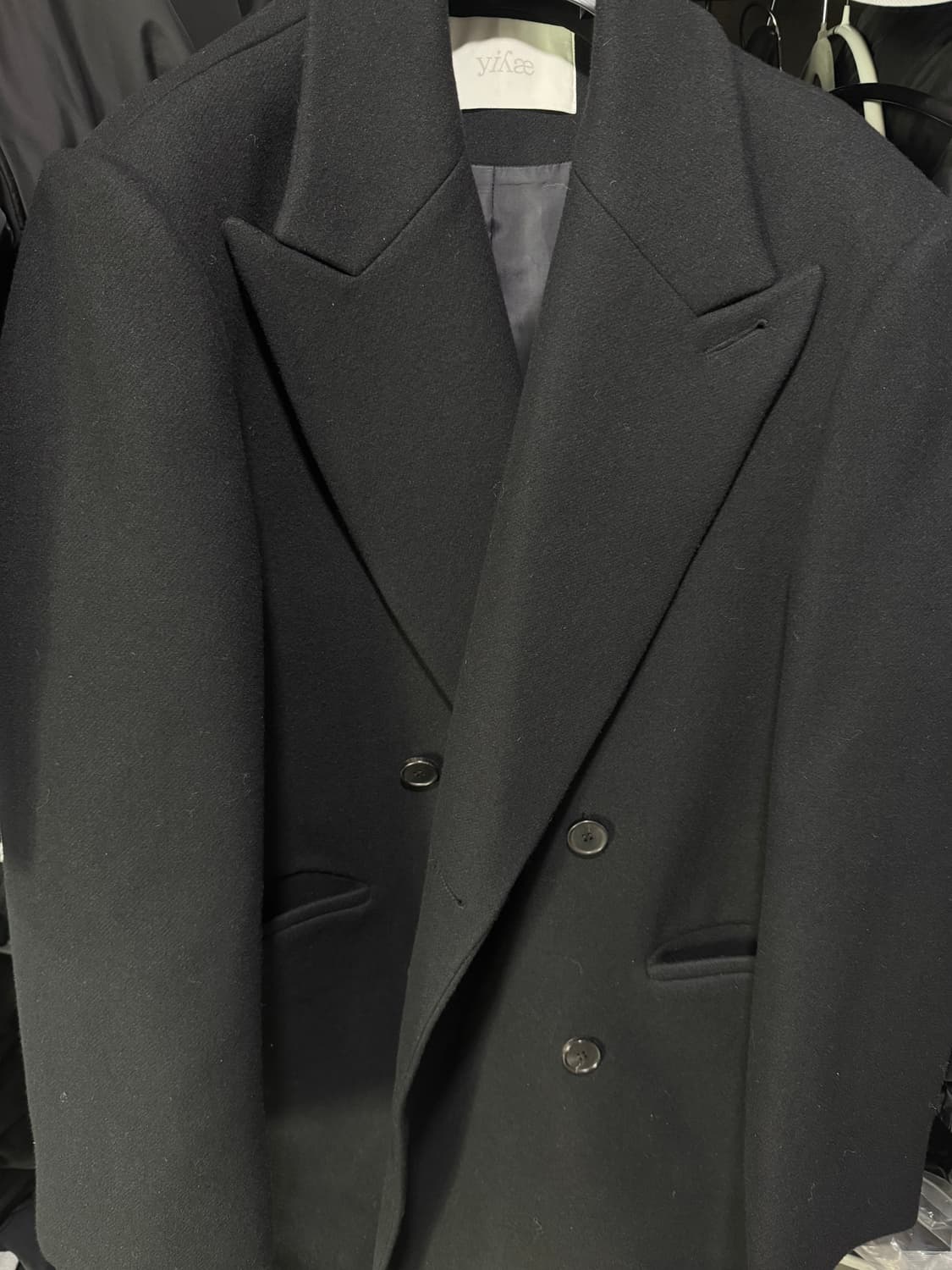 이예 22fw 더블코트 L 상품이미지2