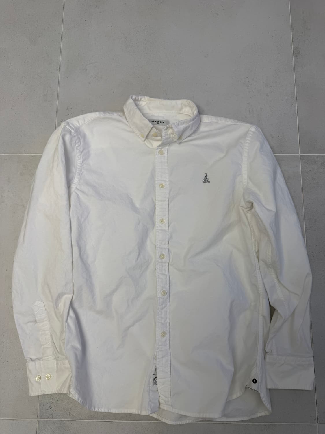 빈폴 화이트 옥스퍼드셔츠 105 XL 거의새상품 상품이미지2