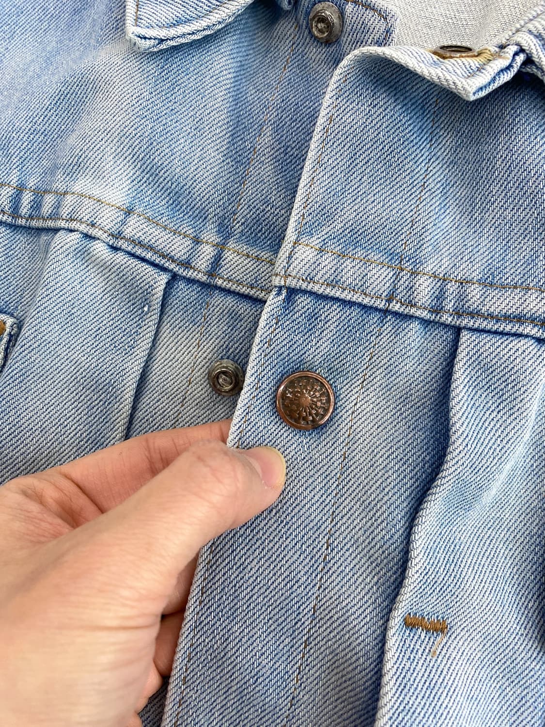 70's JC Penney 셀비지 데님 자켓 상품이미지4