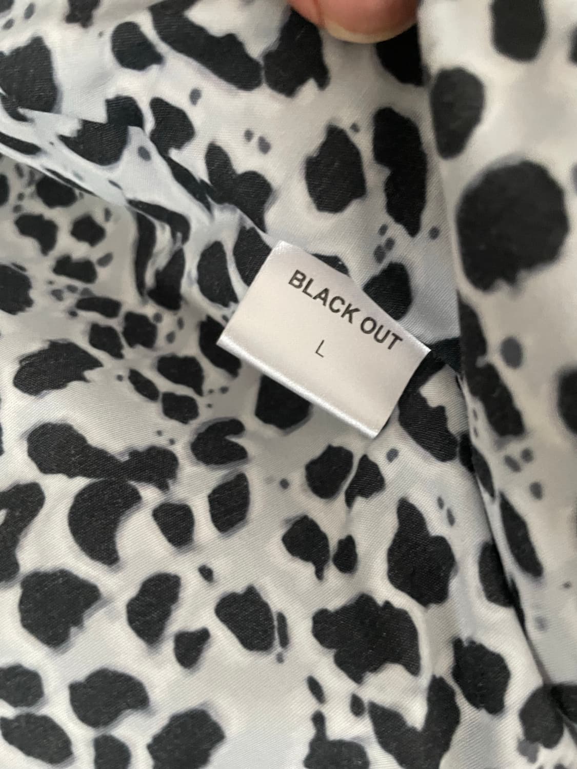 [L] 블랙아웃 레더ma-1 상품이미지4