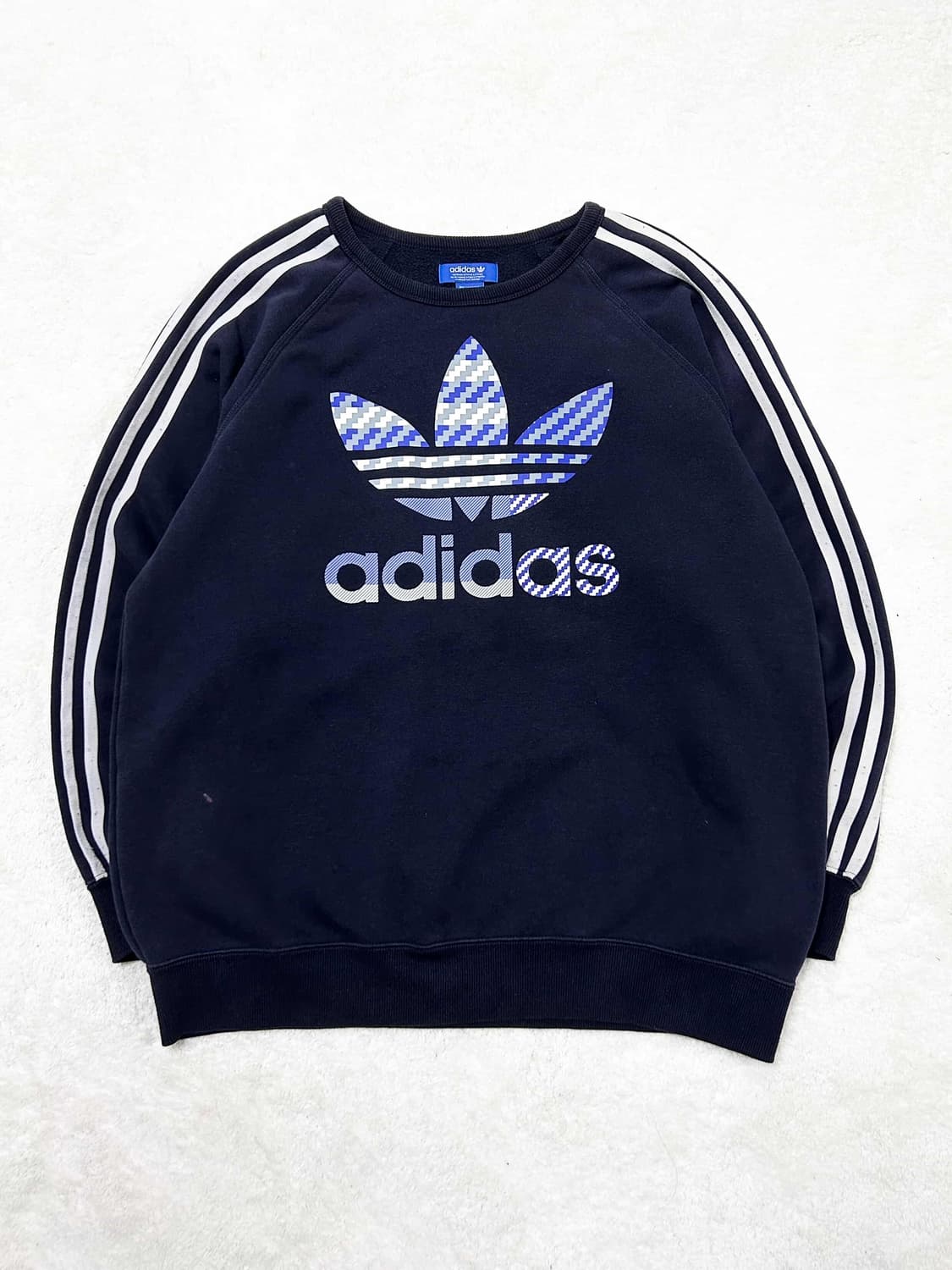 아디다스 빅로고 삼선 맨투맨 상품이미지5