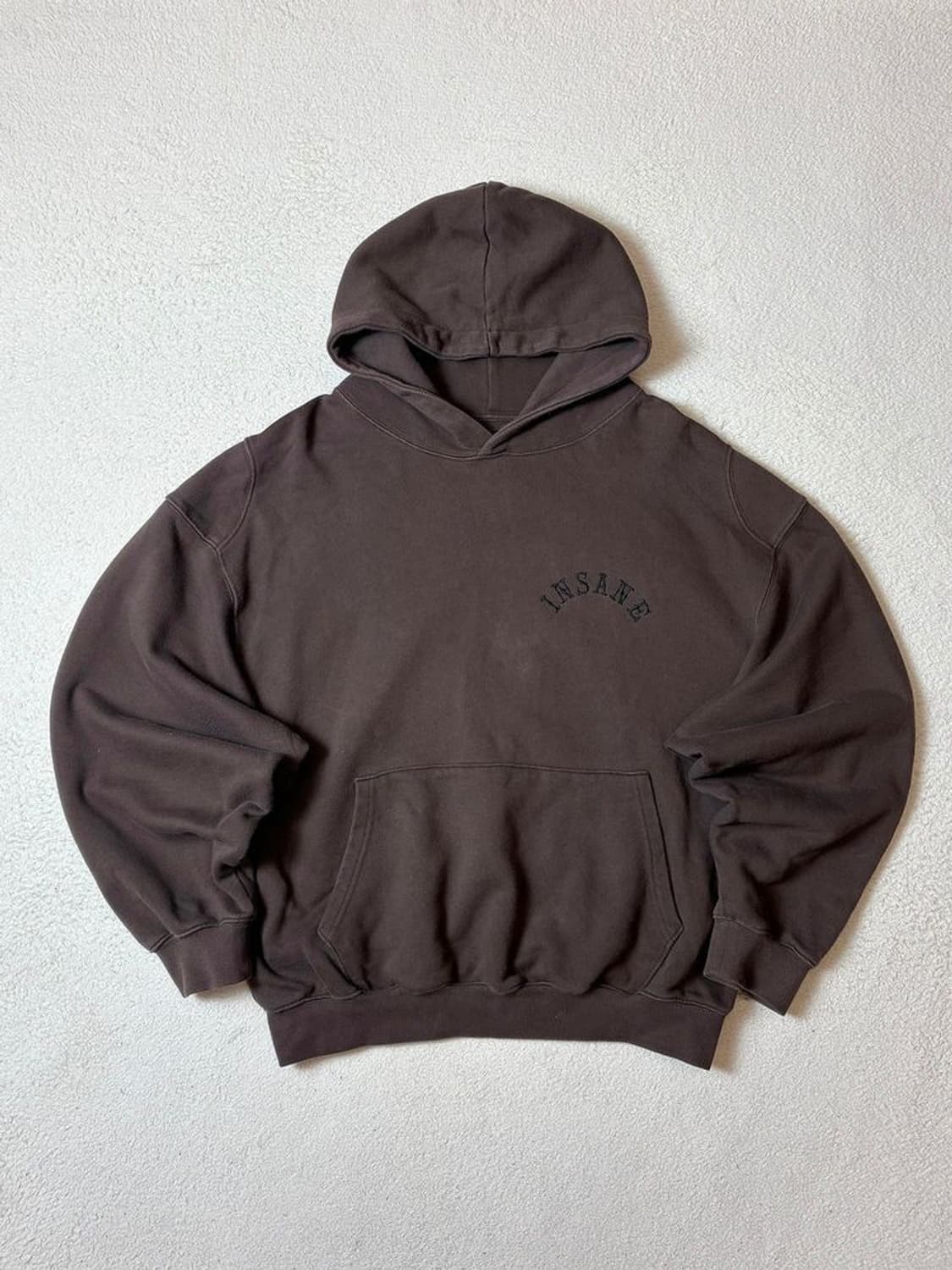 인세인개러지 헤비코튼 로고 후드티 PN7583 상품이미지1