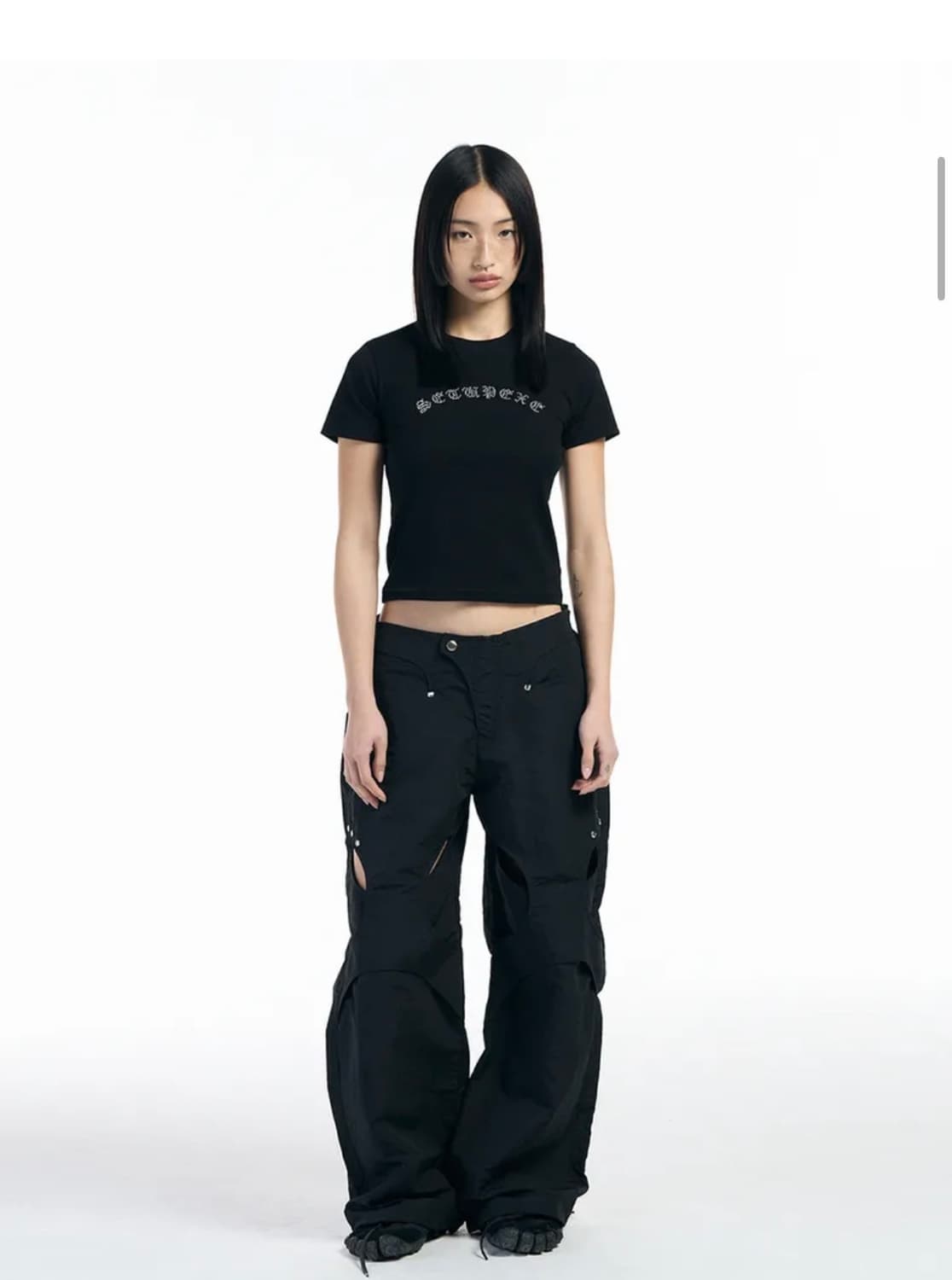 셋업이엑스이 크롭티  상품이미지2
