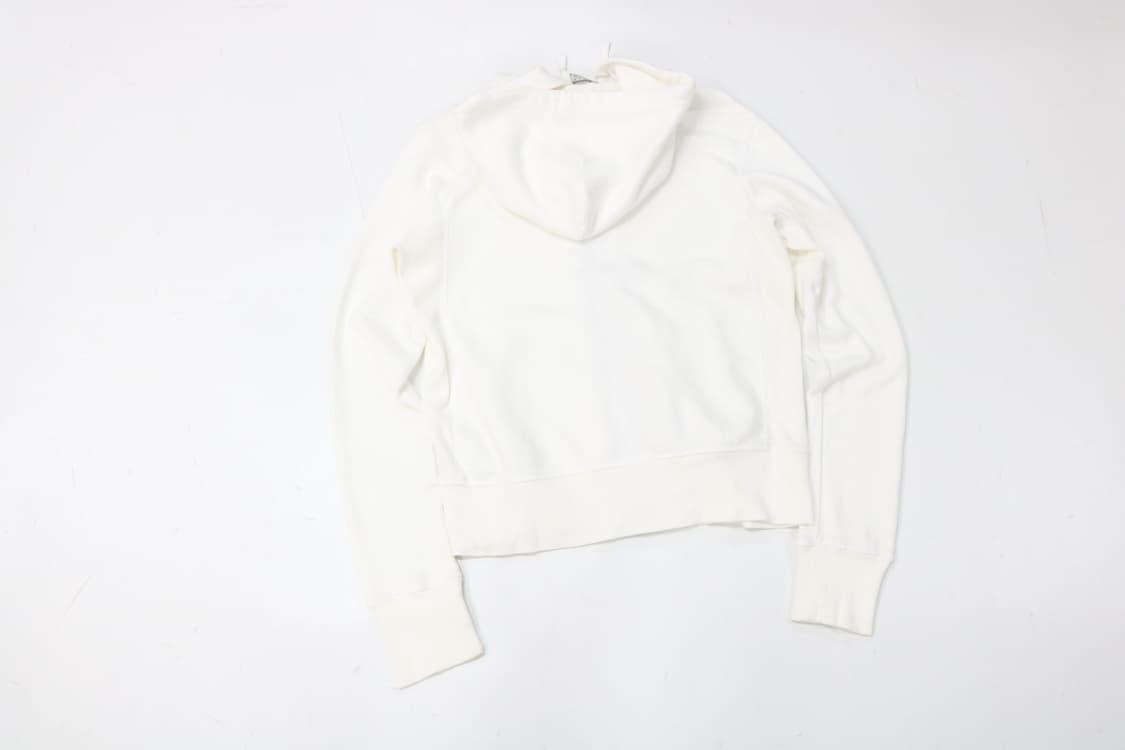 나이키 빈티지 화이트 미니 로고 자수 후드 집업 (M) 상품이미지7