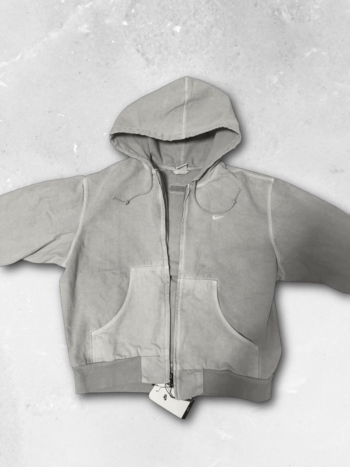 나이키 라이프 풀집 언라인드 자켓 라이트 오어 상품이미지1