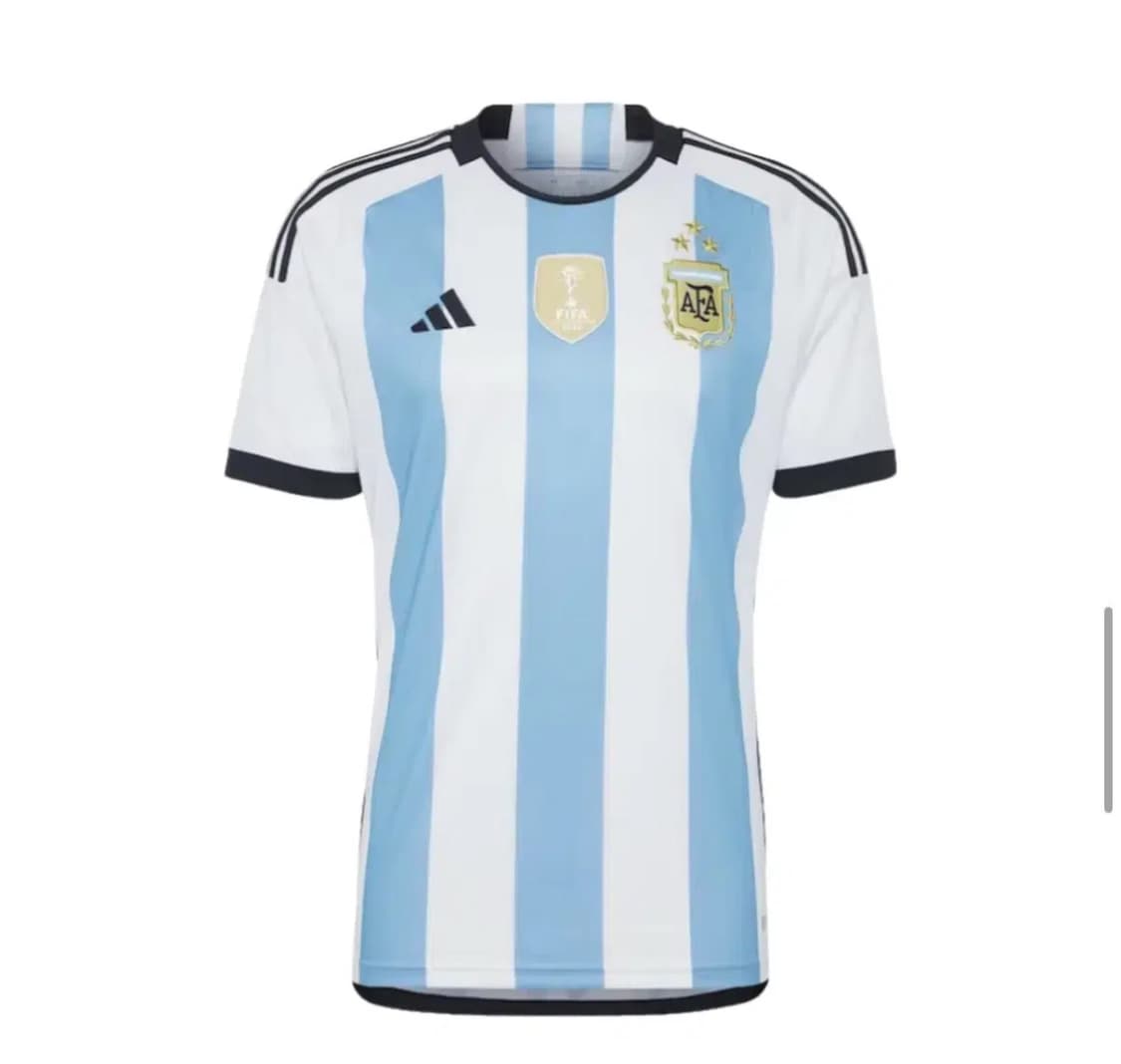 아디다스 아르헨티나 2022 위너 3스타 홈 저지 M사이즈 상품이미지1