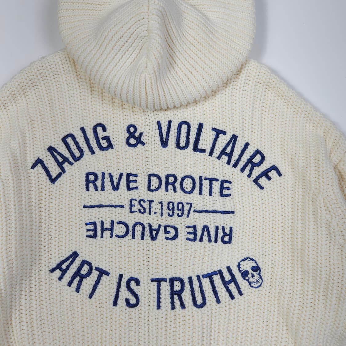 쟈딕앤볼테르 후드 니트 집업 상품이미지2