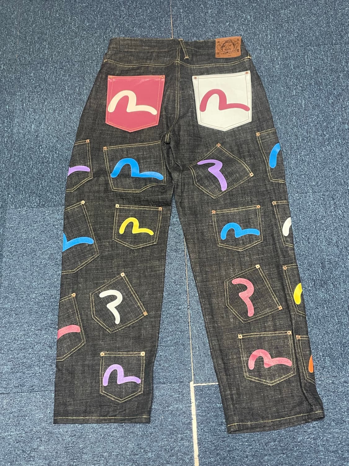 에비수 멀티포켓 셀비지 팬츠 36x36 상품이미지1