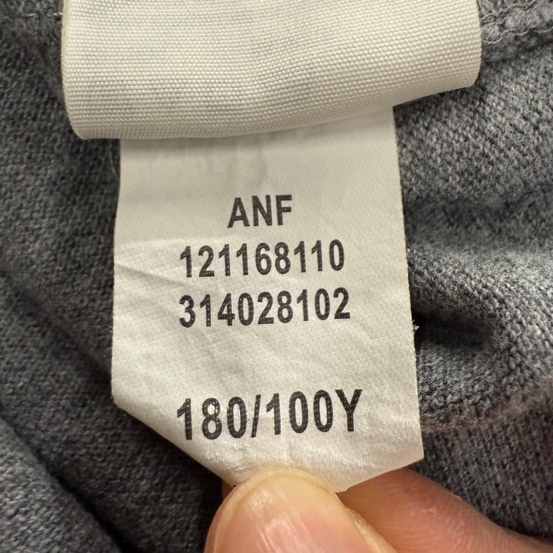 아베크롬비 그레이 PK 카라 반팔 티 상품이미지6