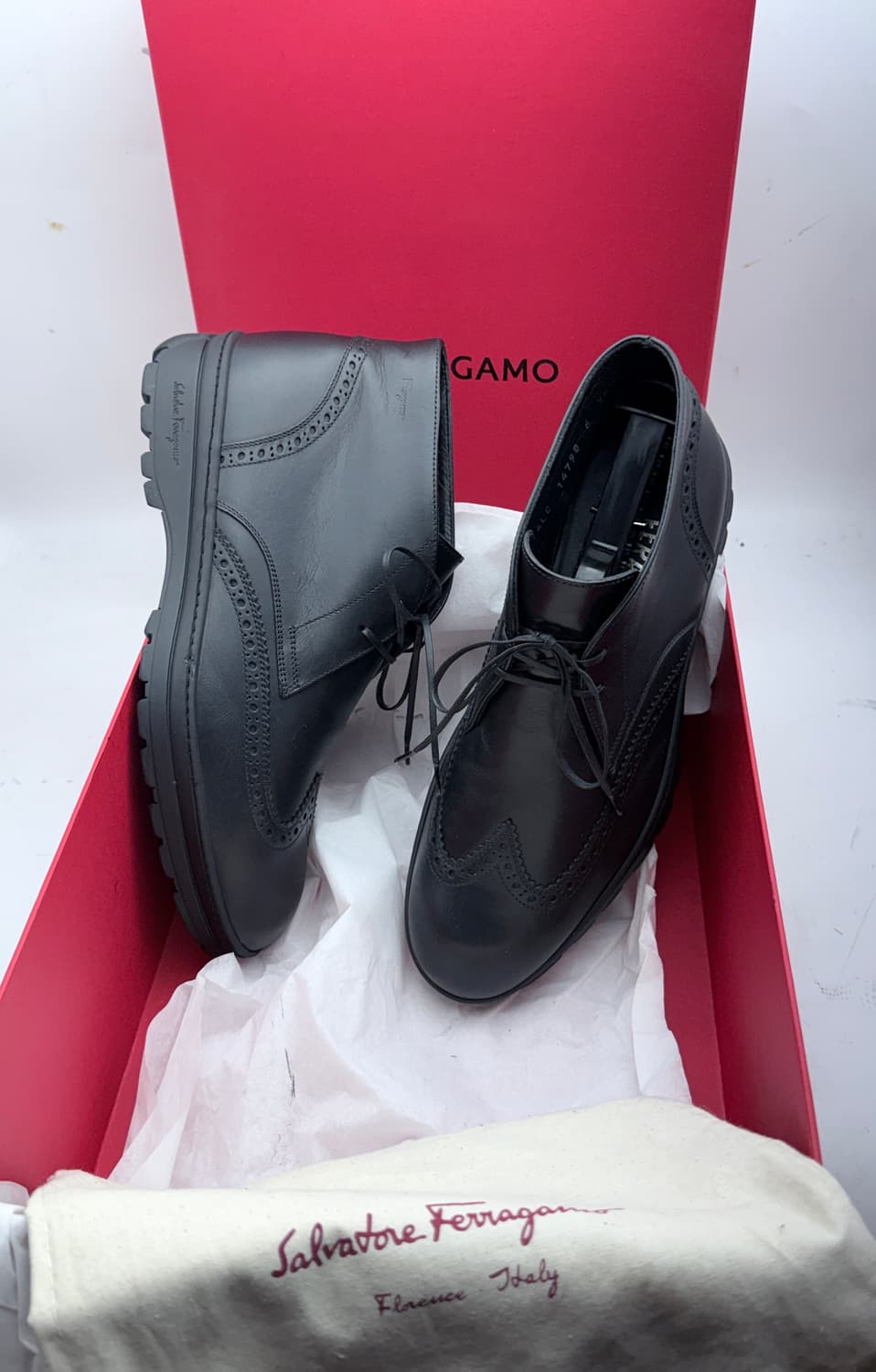 정품)페라가모워커.부츠250 상품이미지1