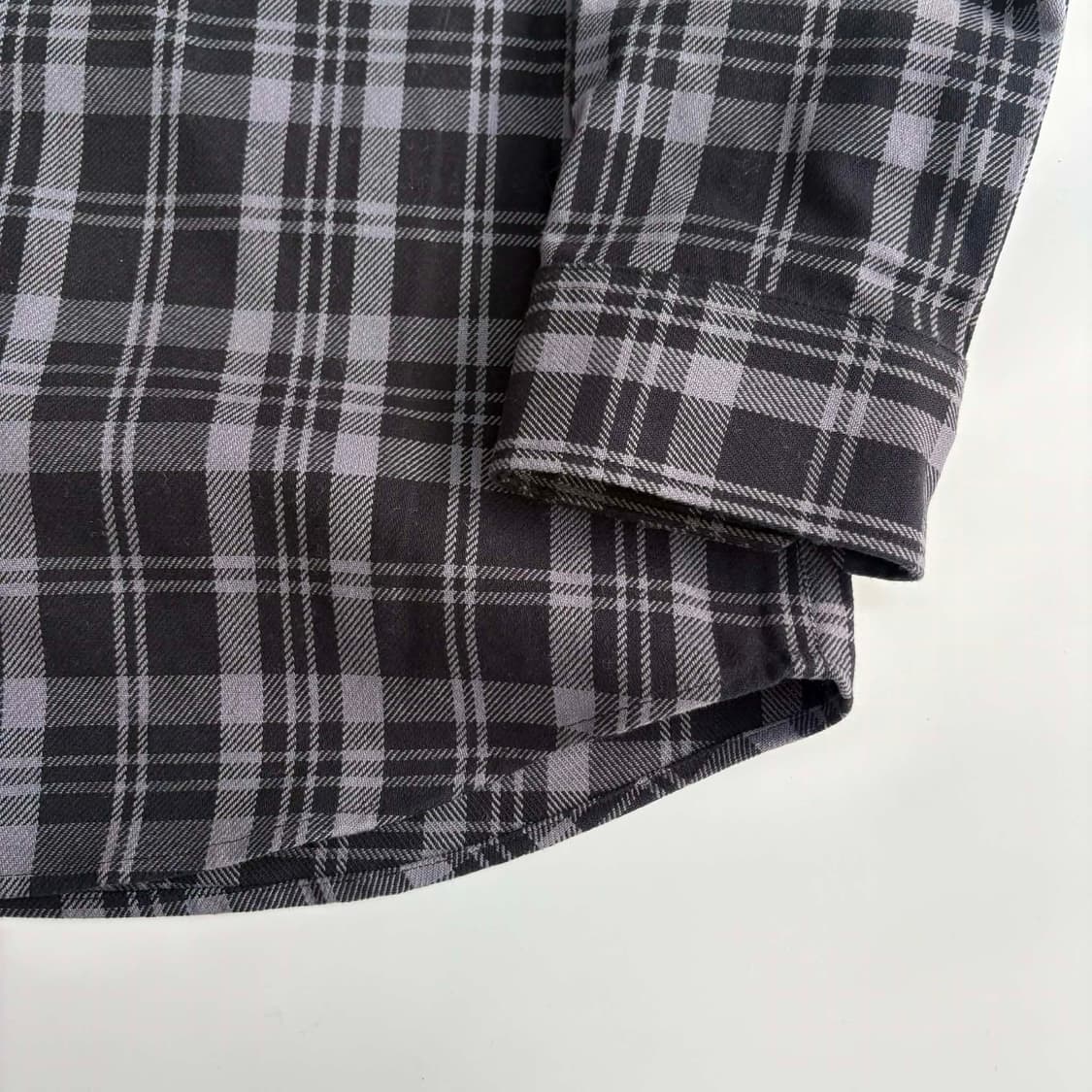 21ss 지오송지오 오버핏 남성 체크 셔츠[100] 상품이미지6