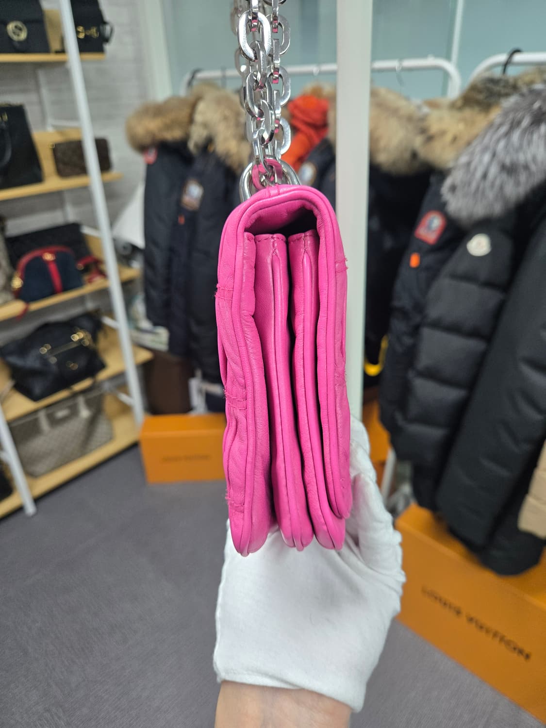 [특가][정품]프라다 고프레woc 체인백 상품이미지3