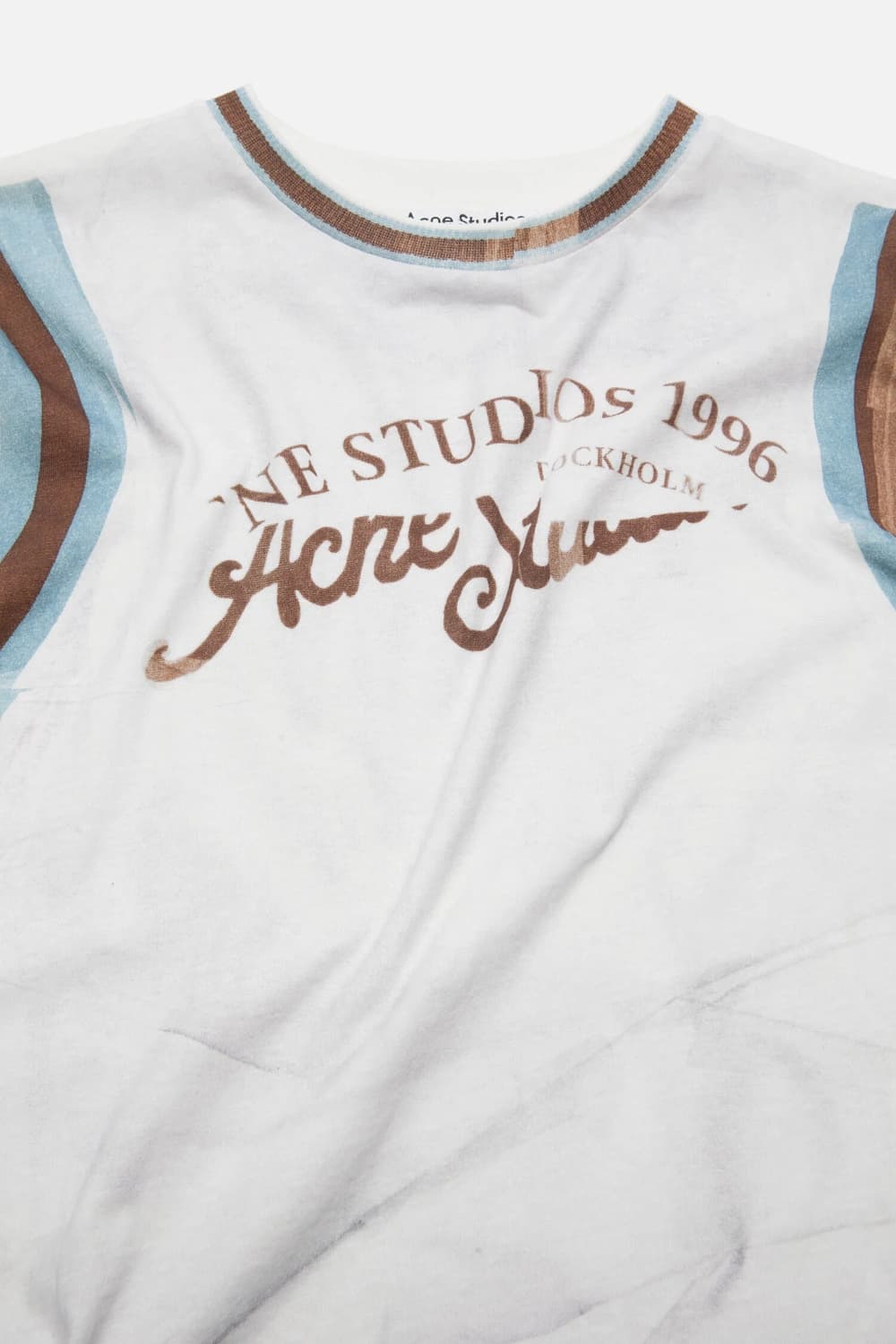 [S,M]아크네스튜디오 26ss 그래픽 티셔츠/화이트 상품이미지5