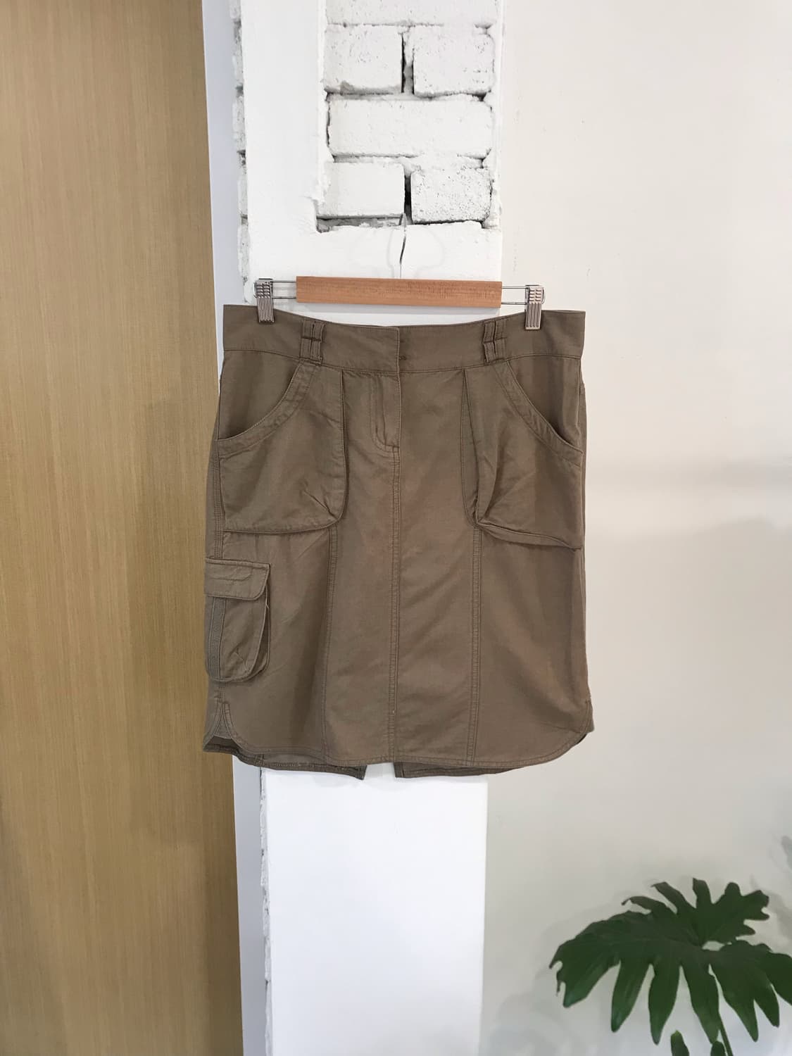 카키 카고 스커트  상품이미지6