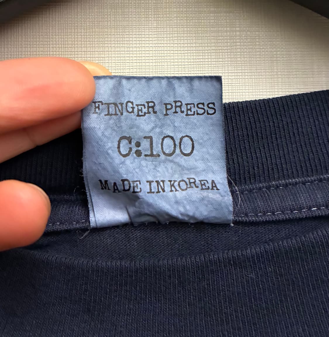 (2/105)핑거프레스 w.nine 튜블라 싱글스티치 롱슬리브 도넛리벤지 상품이미지10