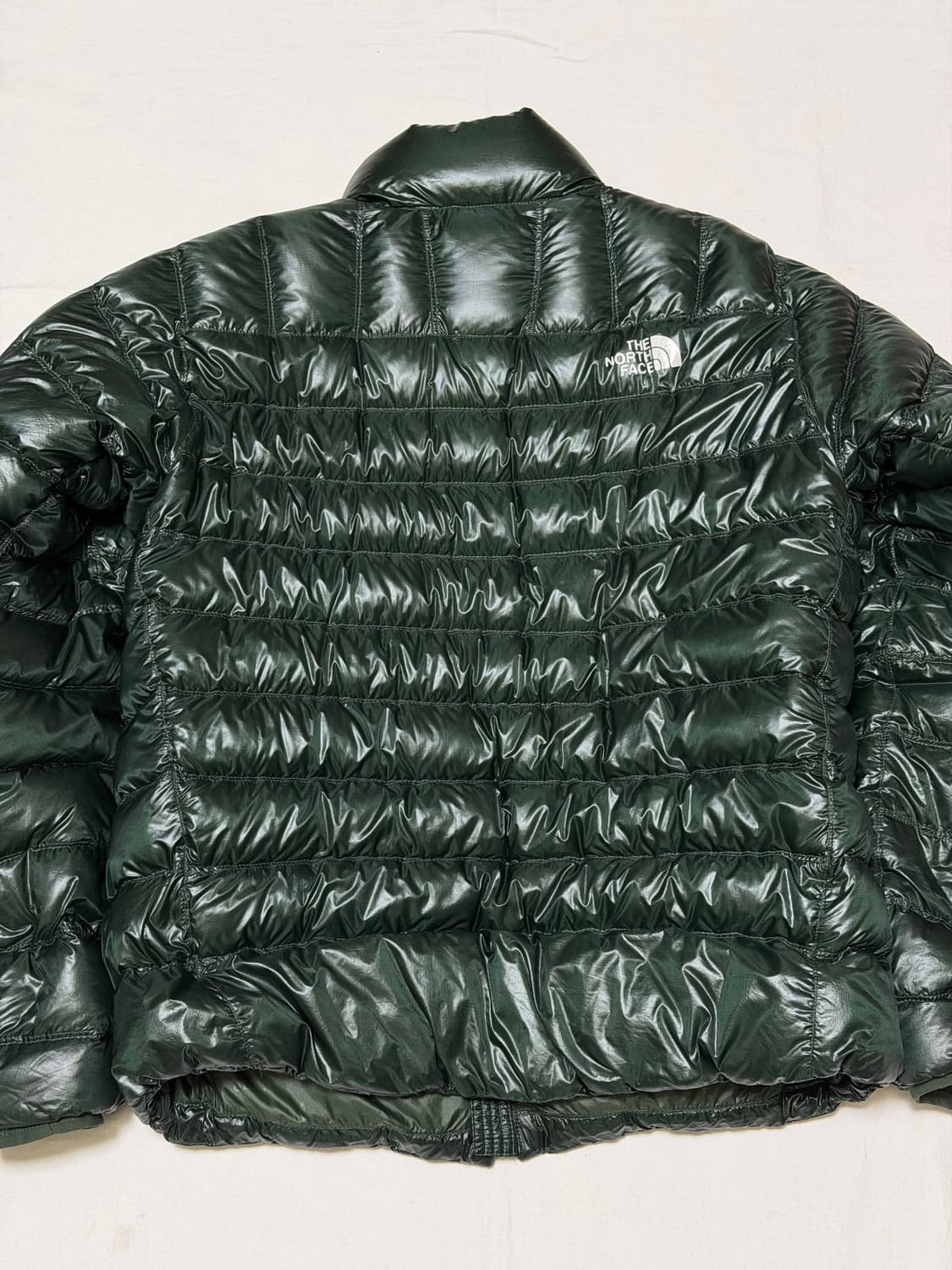 유일) 노스페이스 900필 디에즈 구스다운 경량패딩 에메랄드 상품이미지3