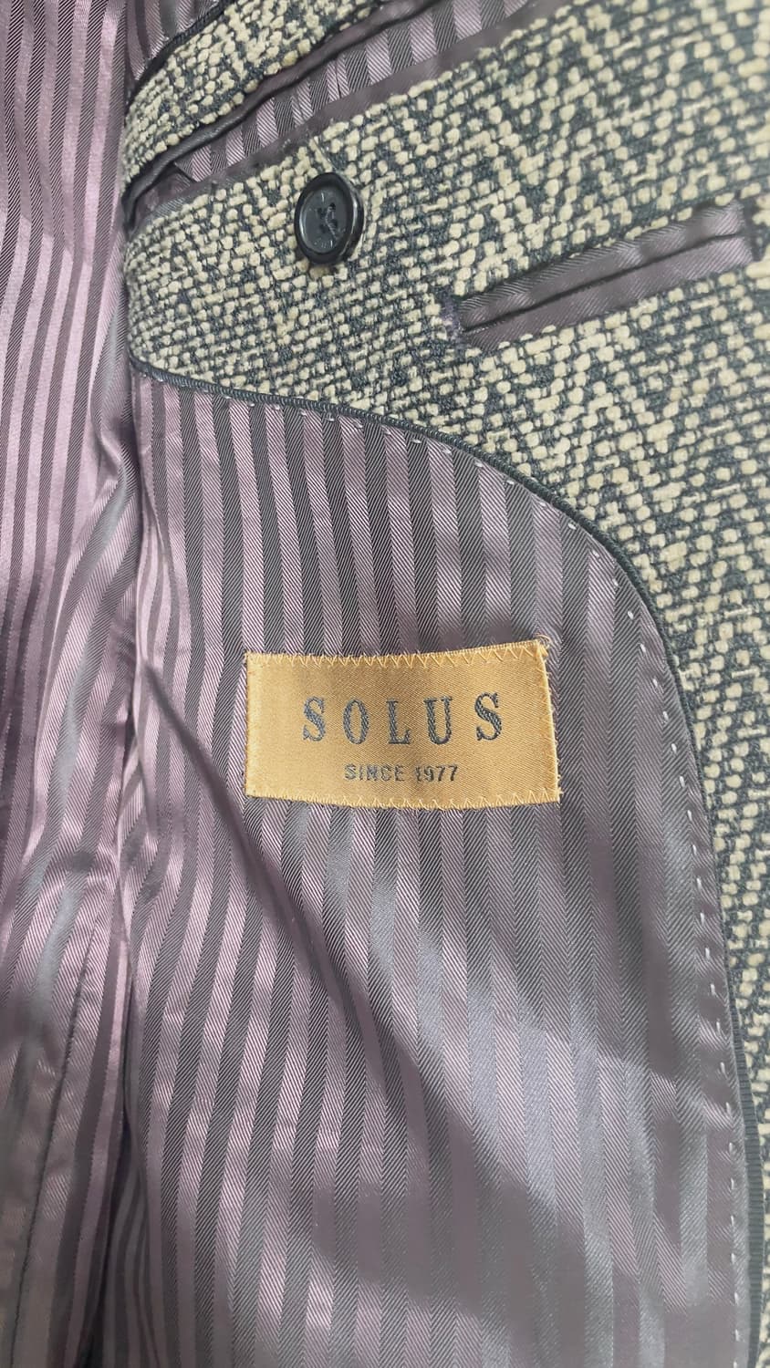 solus 해링본 트위드 투버튼 블레이저 자켓 상품이미지7