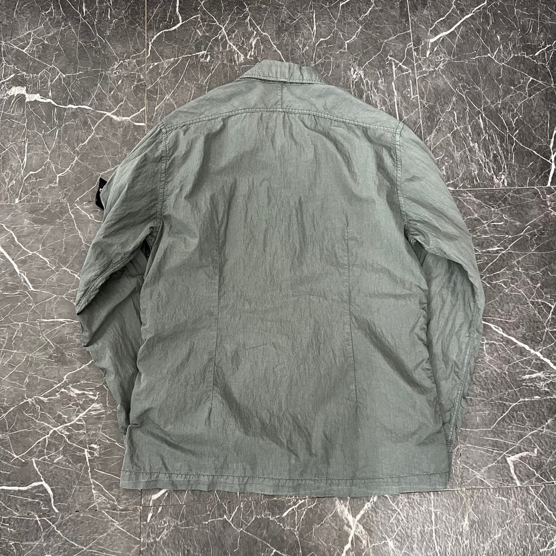 스톤아일랜드 와펜 올드이펙트 나일론 셔츠 자켓 상품이미지4