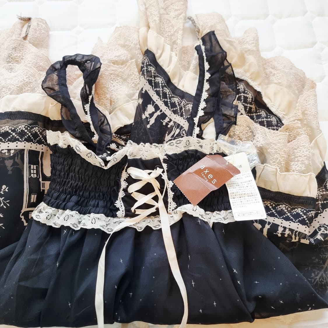 axes femme(악시즈팜므) 고딕  원피스 상품이미지6