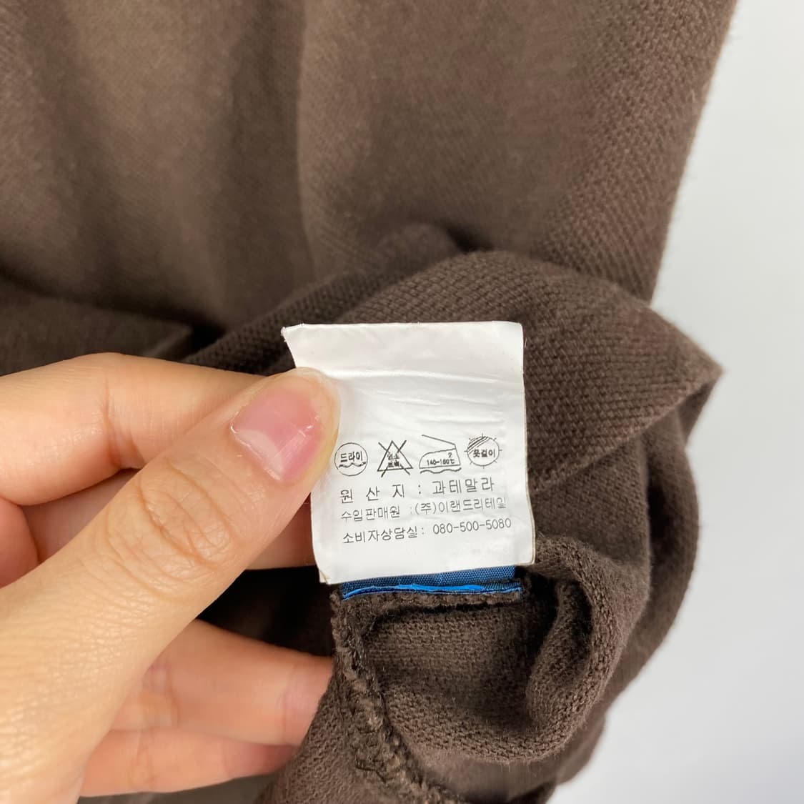 폴로 랄프로렌 브라운 클래식 반팔 카라티  상품이미지6