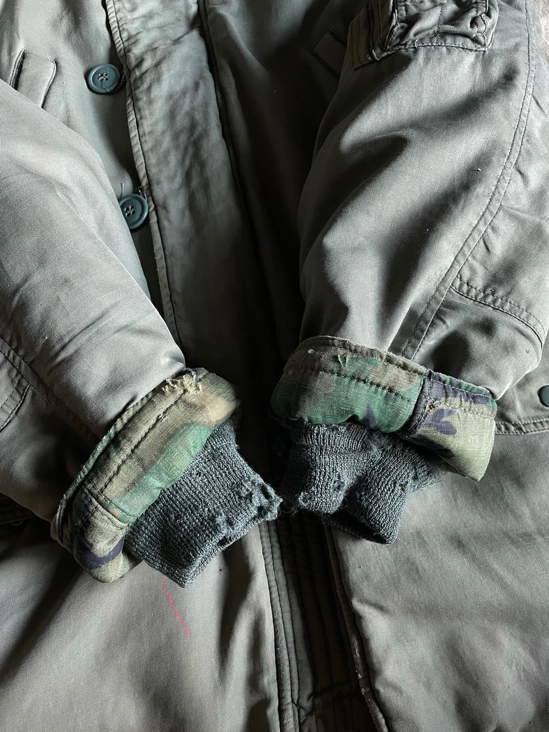 70s USAF N3b ERDL snorkel parka 상품이미지10