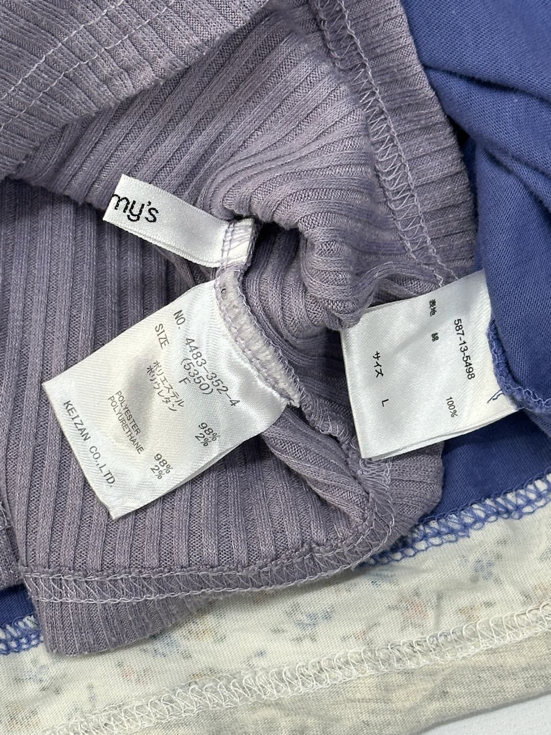 🍇하구미  포도맛 코디세트🍇 레이어드 반팔 그런지 모리걸 히피 상품이미지7