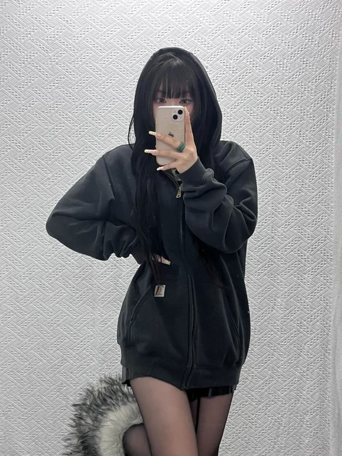 칼하트 빈티지 모던 캐주얼 써멀 후드집업 105 C09752 상품이미지1