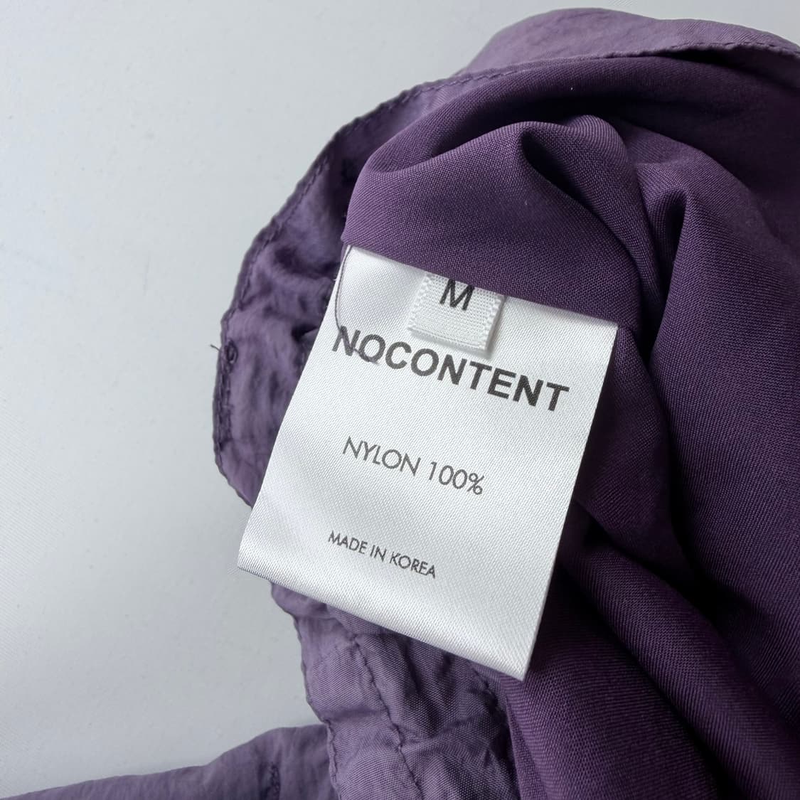 노컨텐츠 맥시 롱 윈드쉴드 스커트 퍼플 상품이미지6